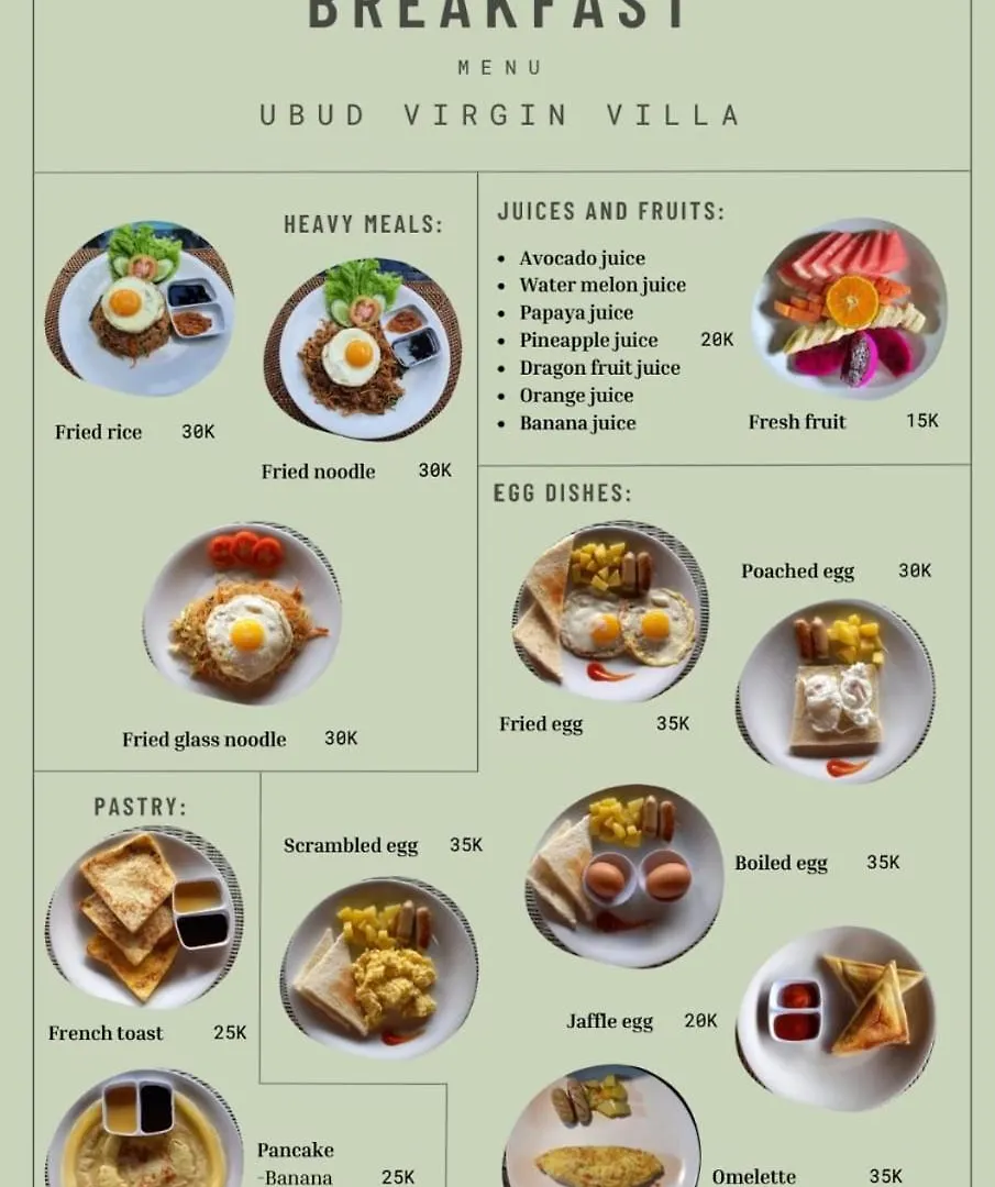 Ubud Virgin Villa Indonesia